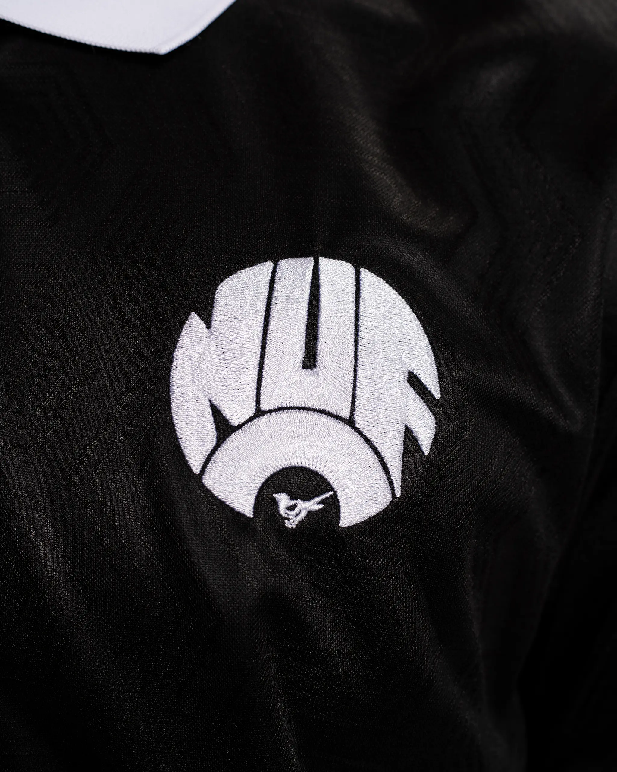 Newcastle United Men's Black Tape Polo Shirt - Image 8