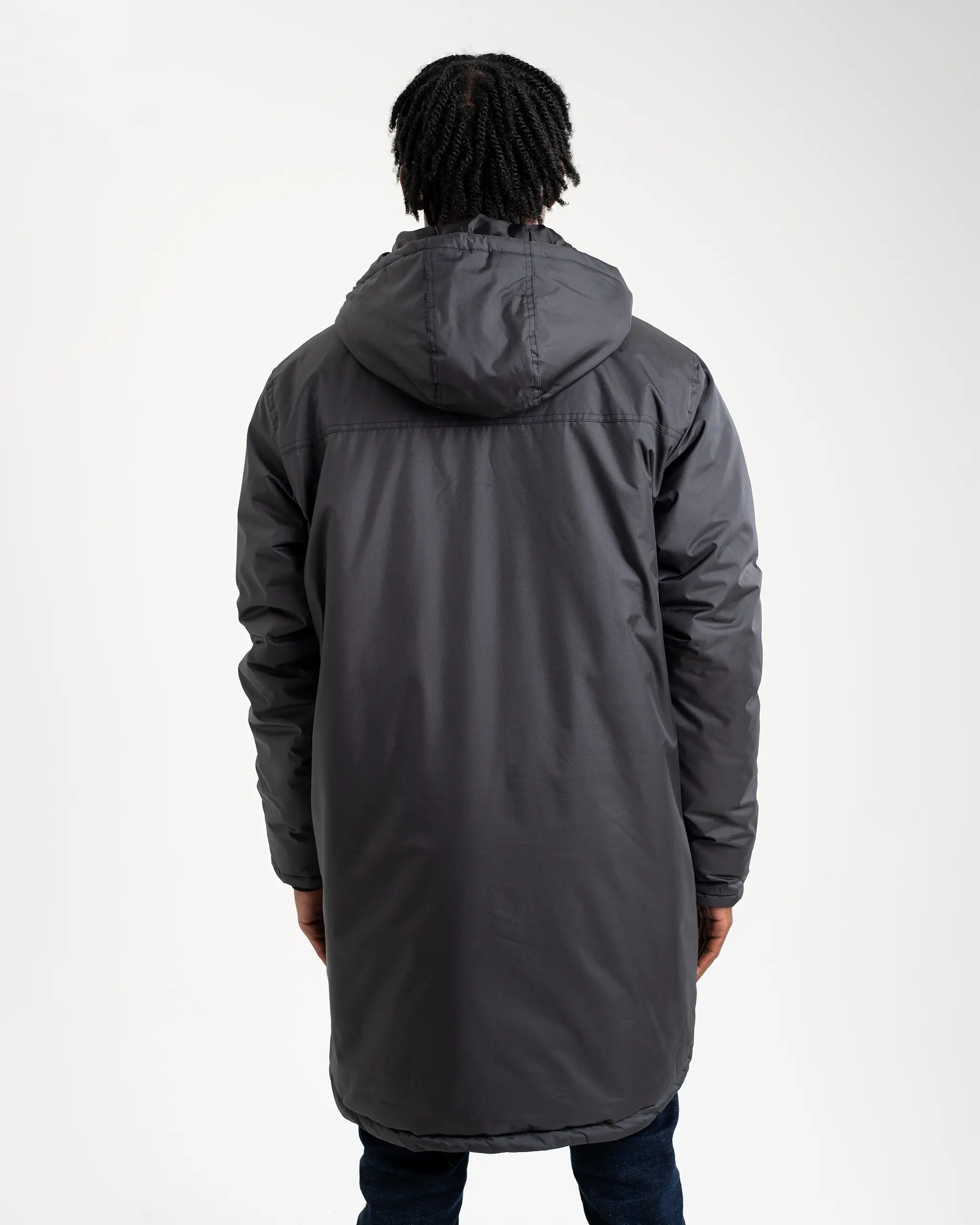 Newcastle United Men's Black Terrace Long Jacket - Image 5