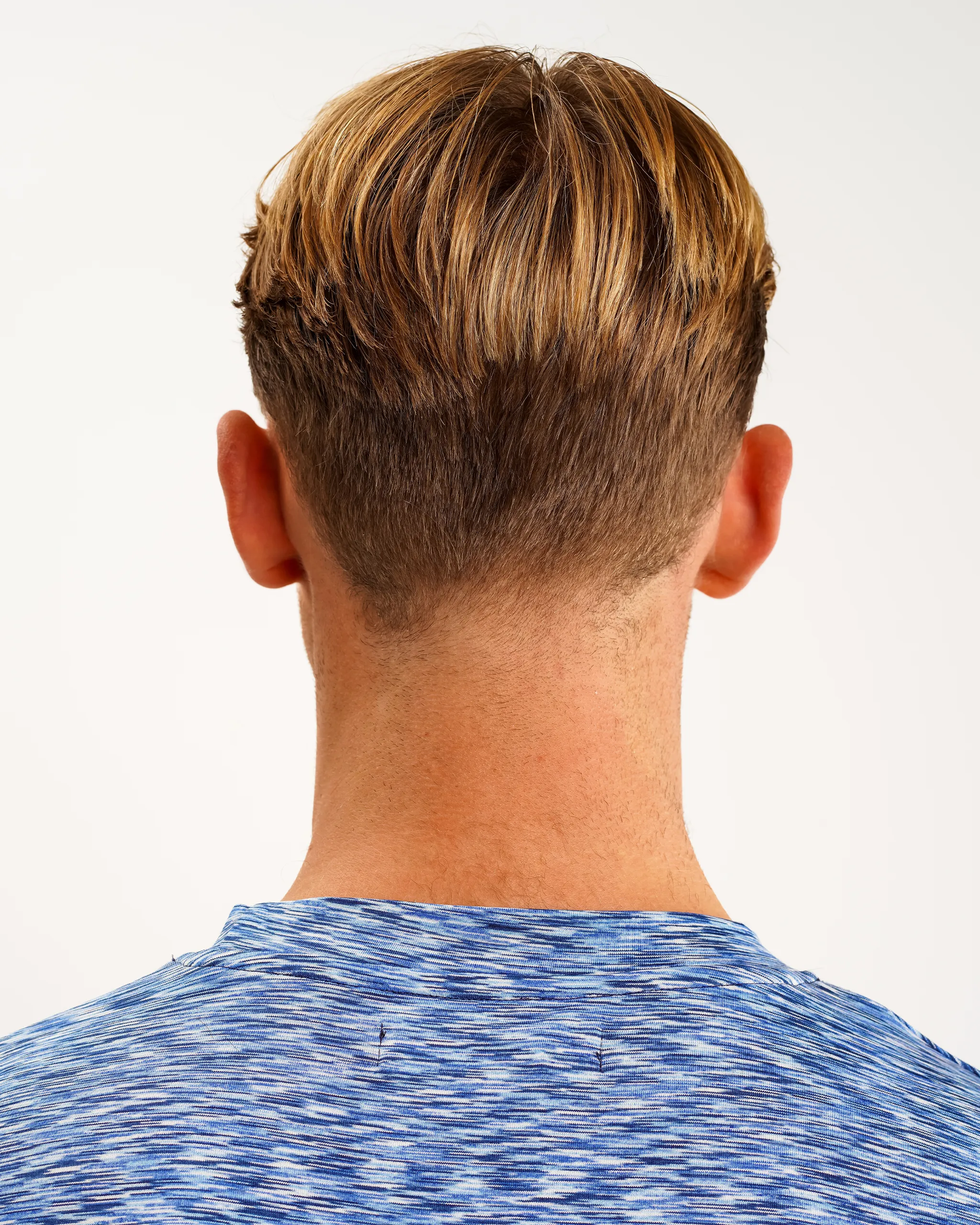 Newcastle United Men's Blue Spacedye Tee - Image 4