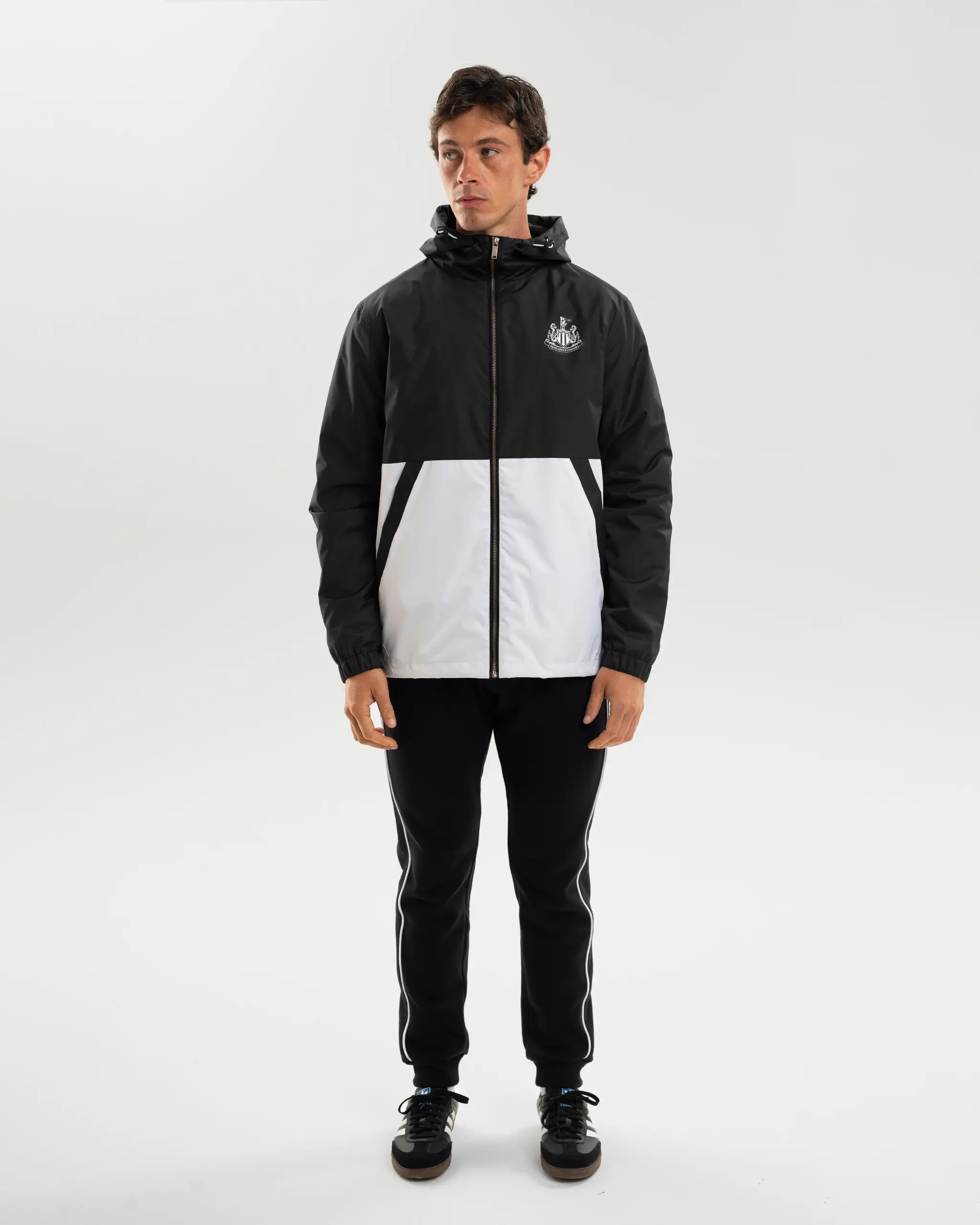Newcastle United Men's Colour Block Shower Jacket