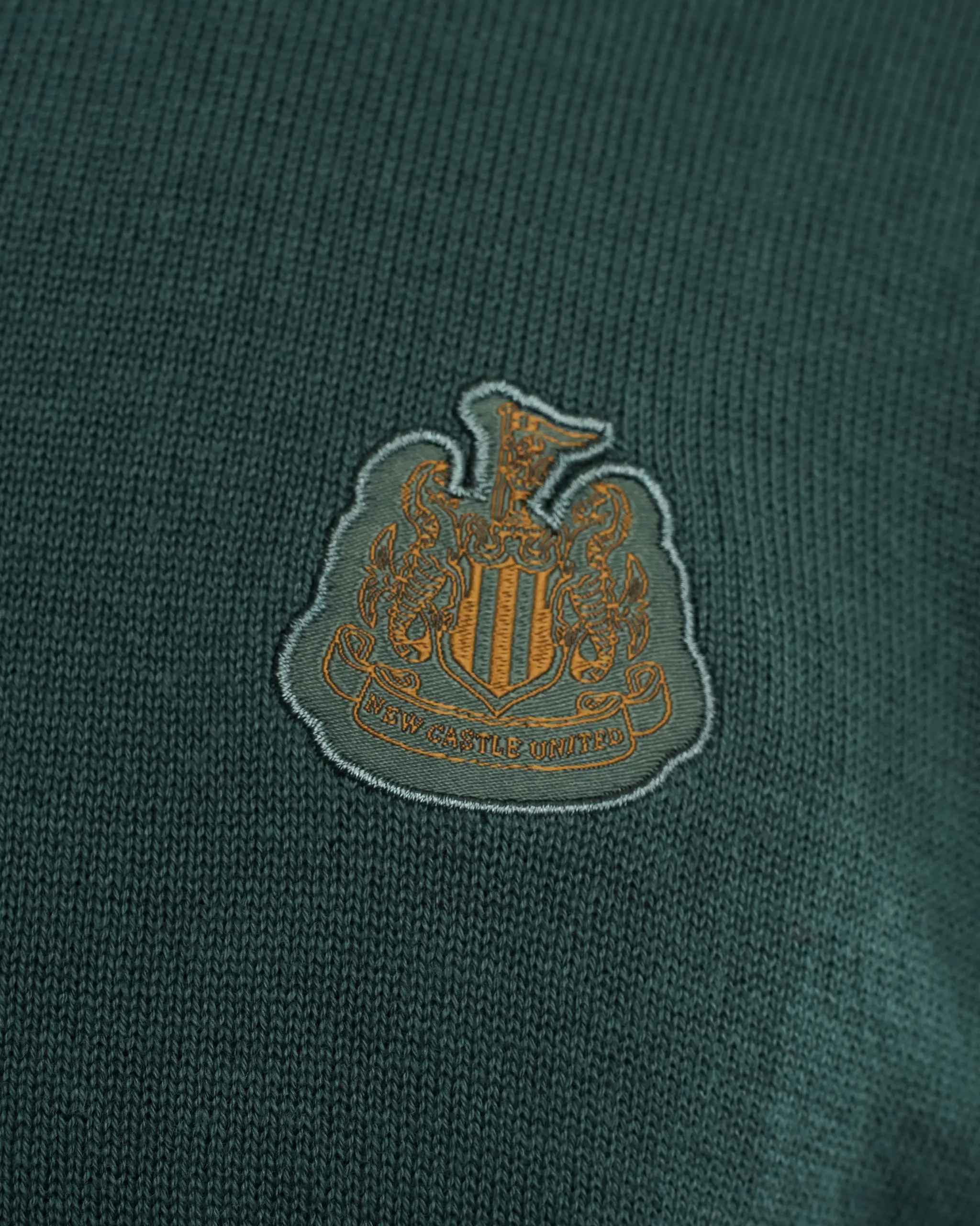 Newcastle United Men's Khaki Crew Neck Knit Sweater - Image 3