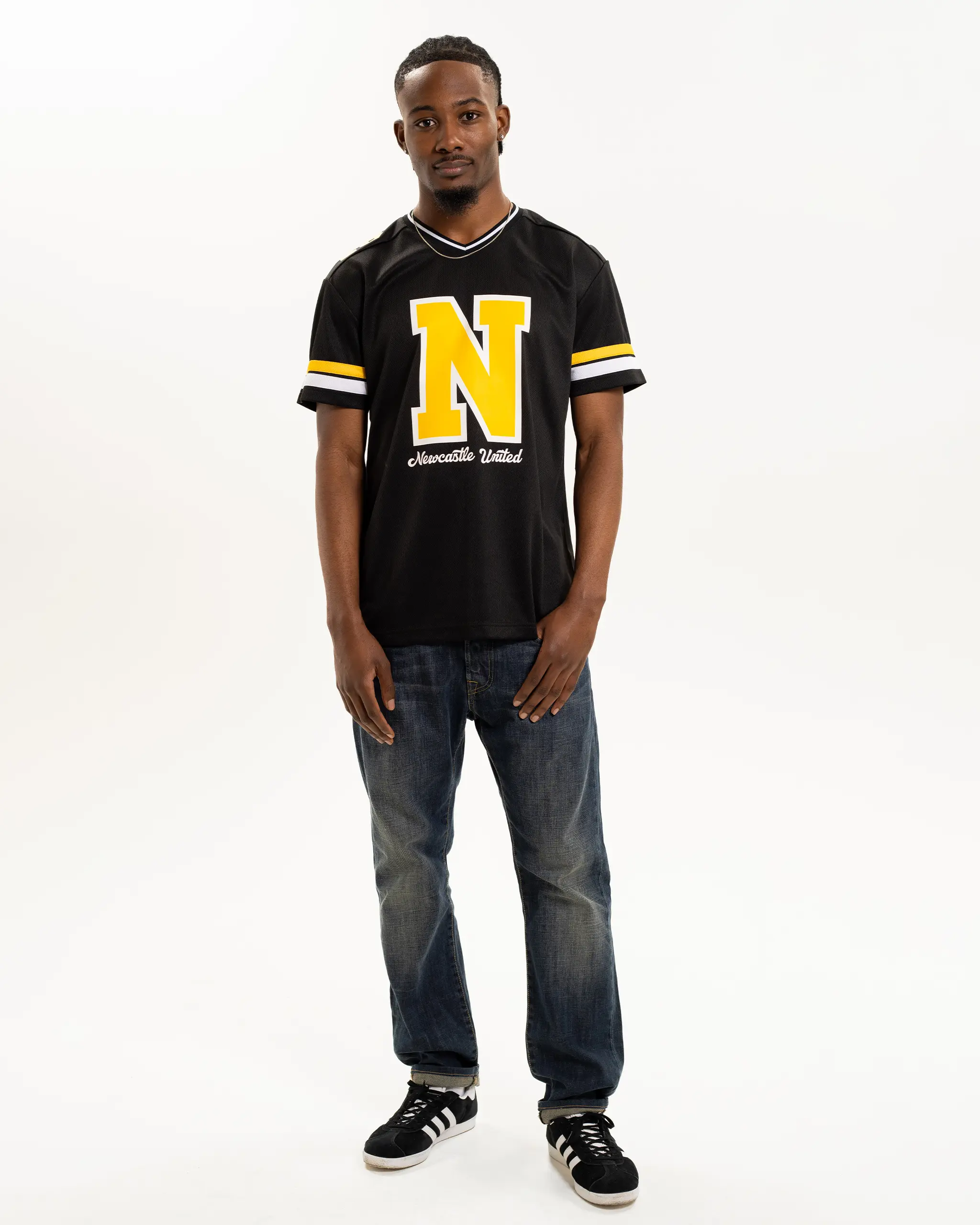 Newcastle United Men's Mesh American Football Jersey