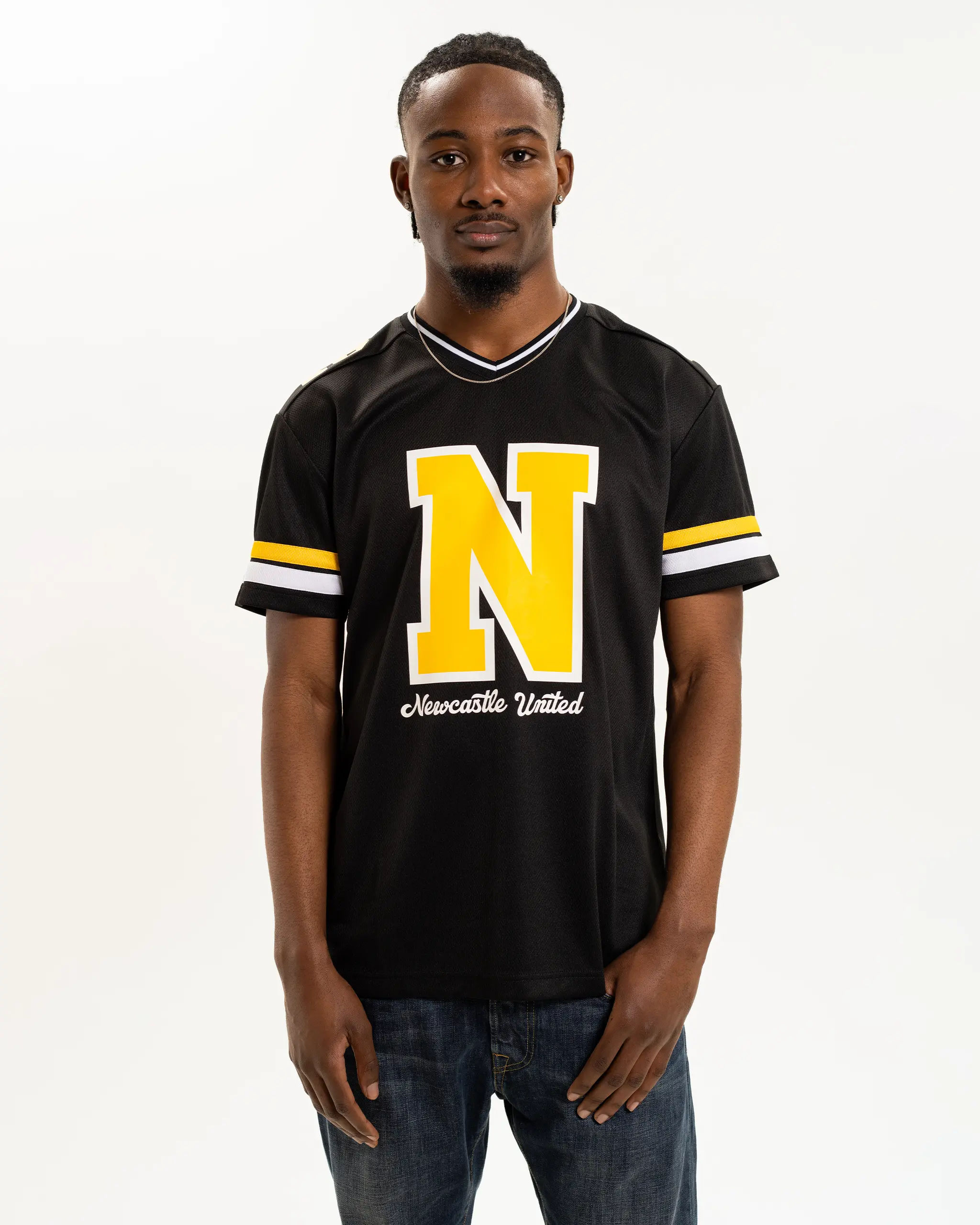 Newcastle United Men's Mesh American Football Jersey - Image 2