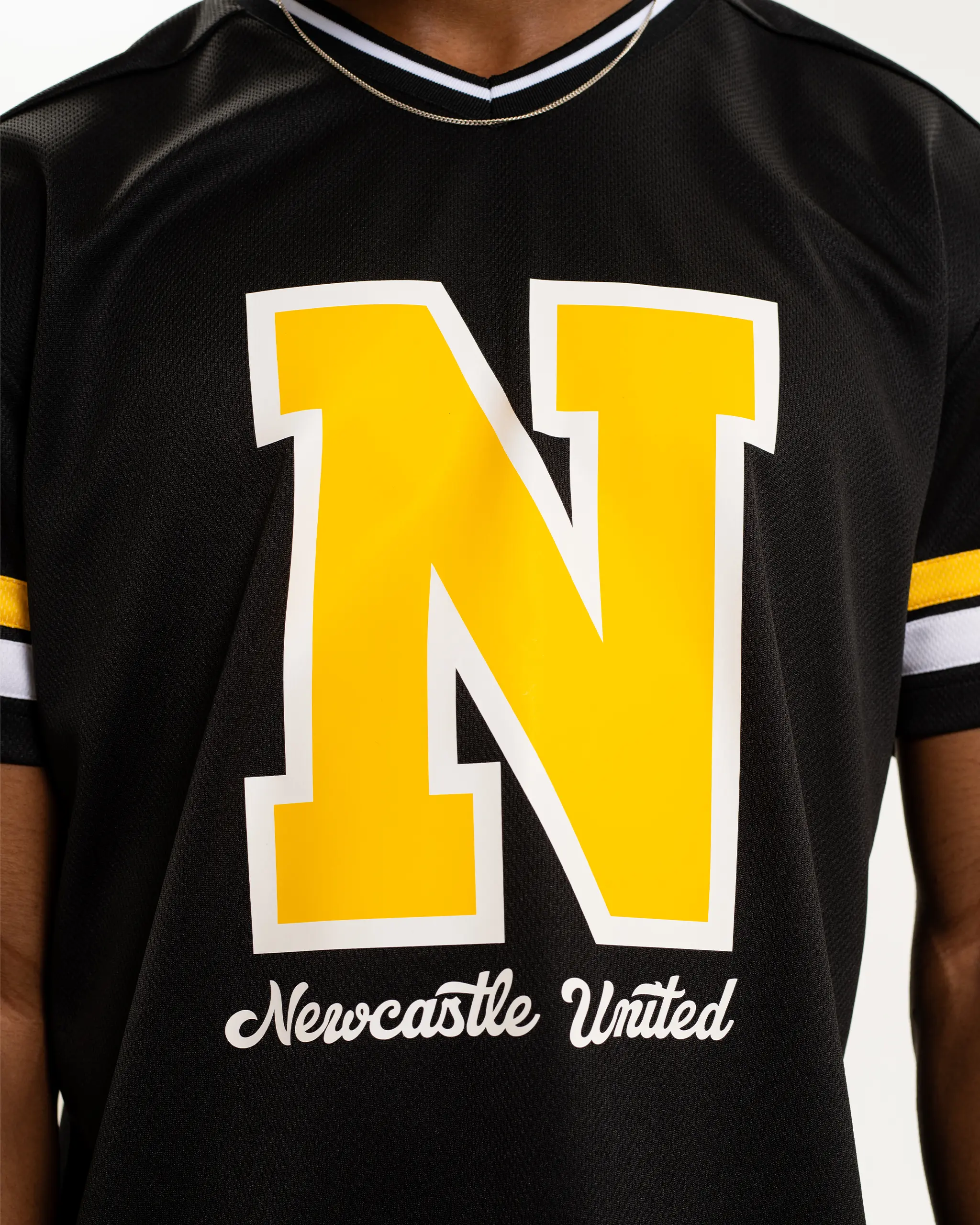 Newcastle United Men's Mesh American Football Jersey - Image 3