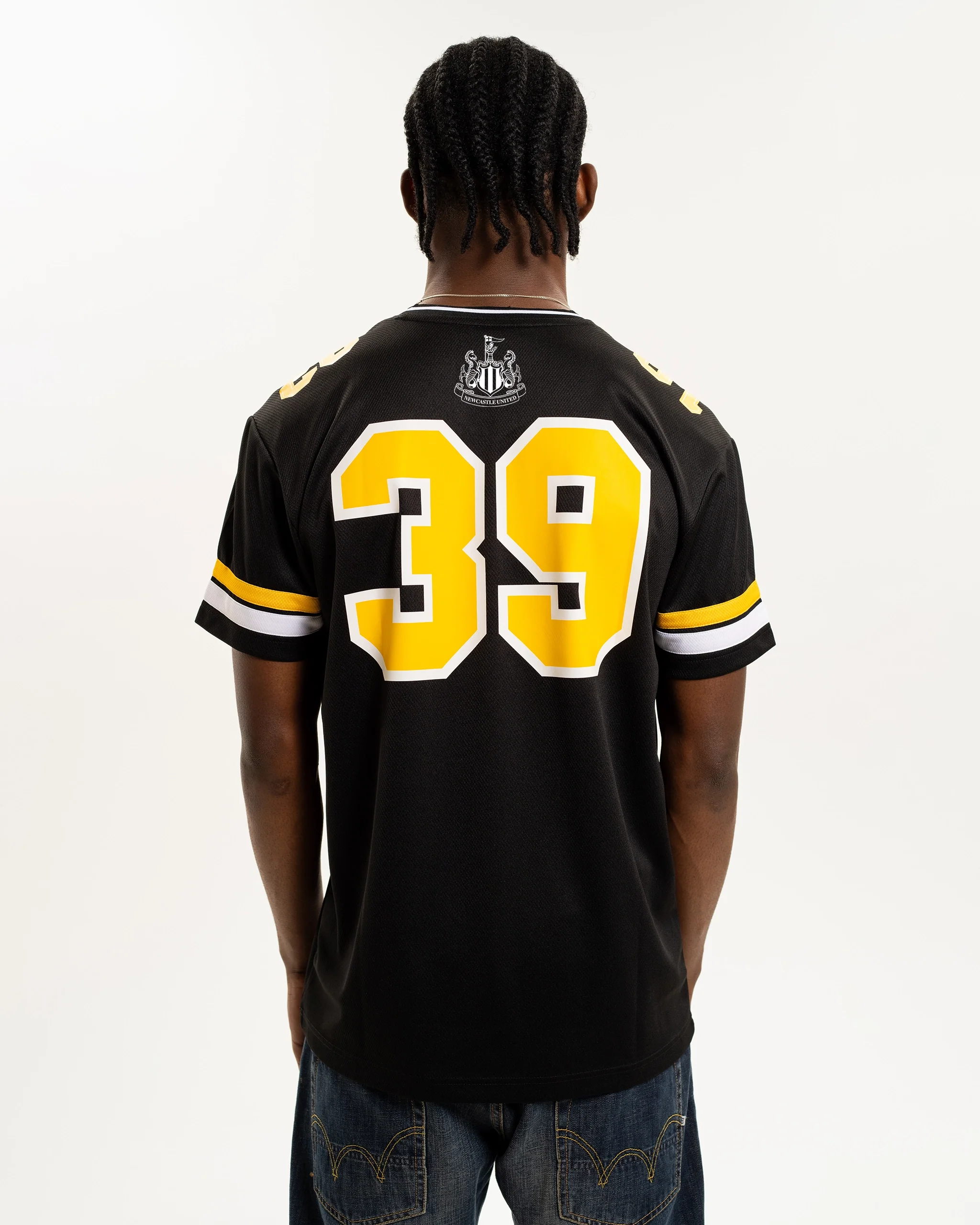 Newcastle United Men's Mesh American Football Jersey - Image 4