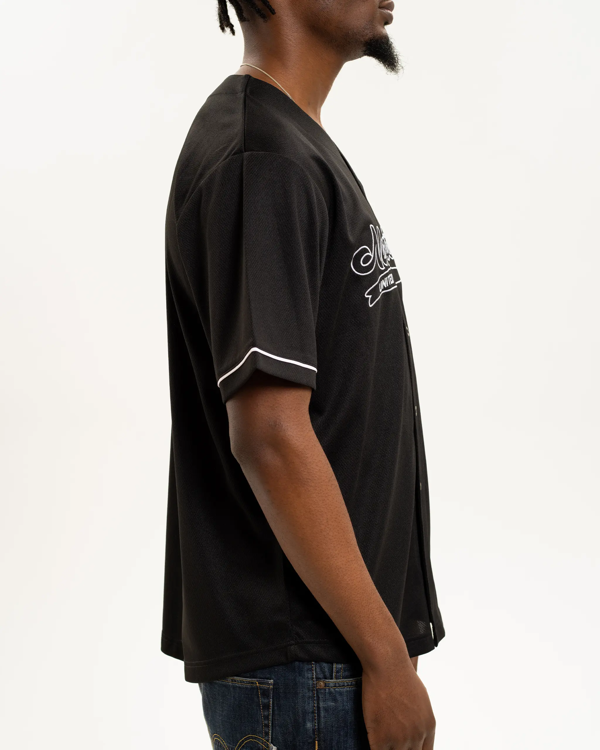 Newcastle United Men's Mesh Baseball Jersey - Image 6