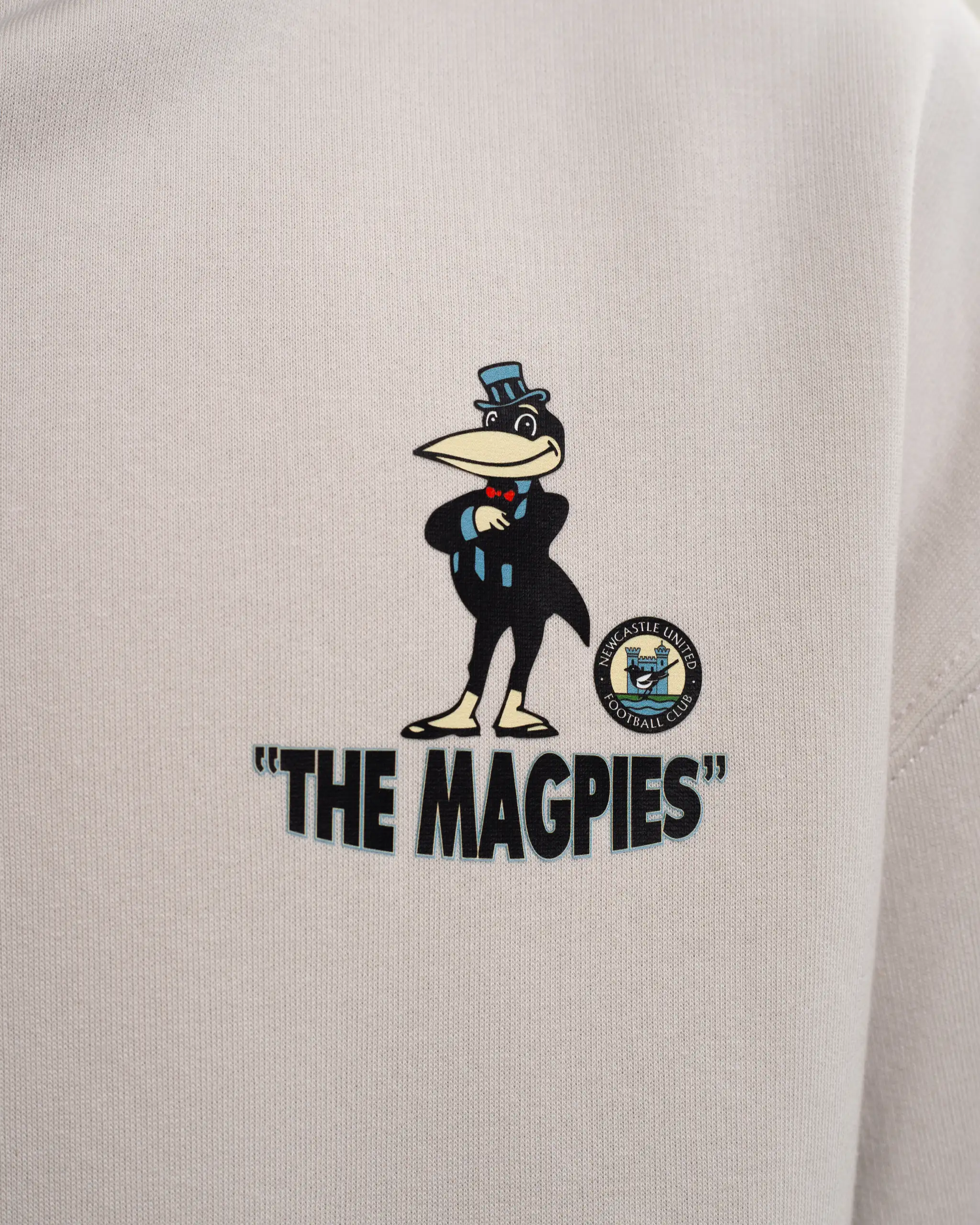 Newcastle United Men's Mr Magpie Sand Hoodie - Image 3