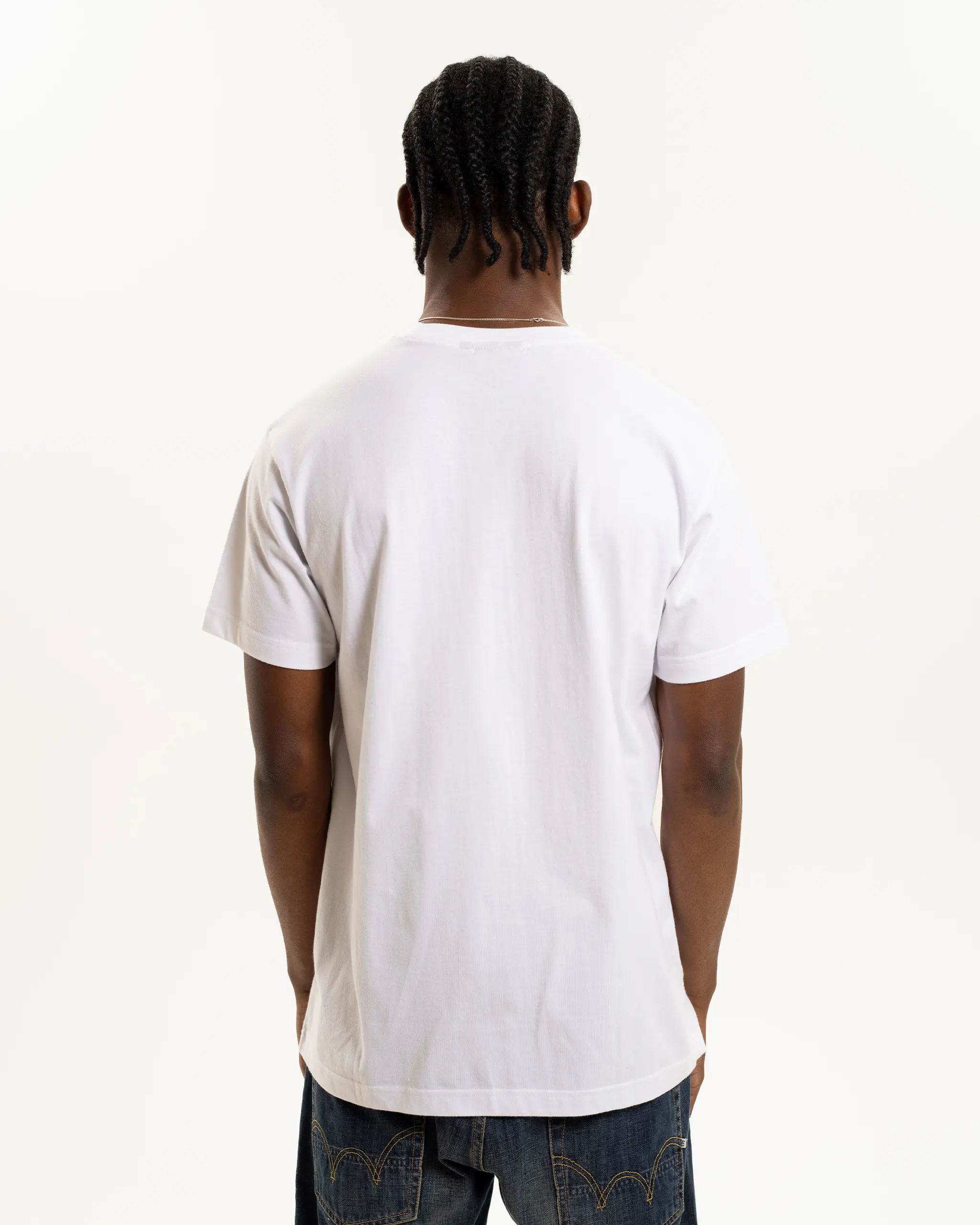Newcastle United Men's White Pocket Detailed T-Shirt - Image 3