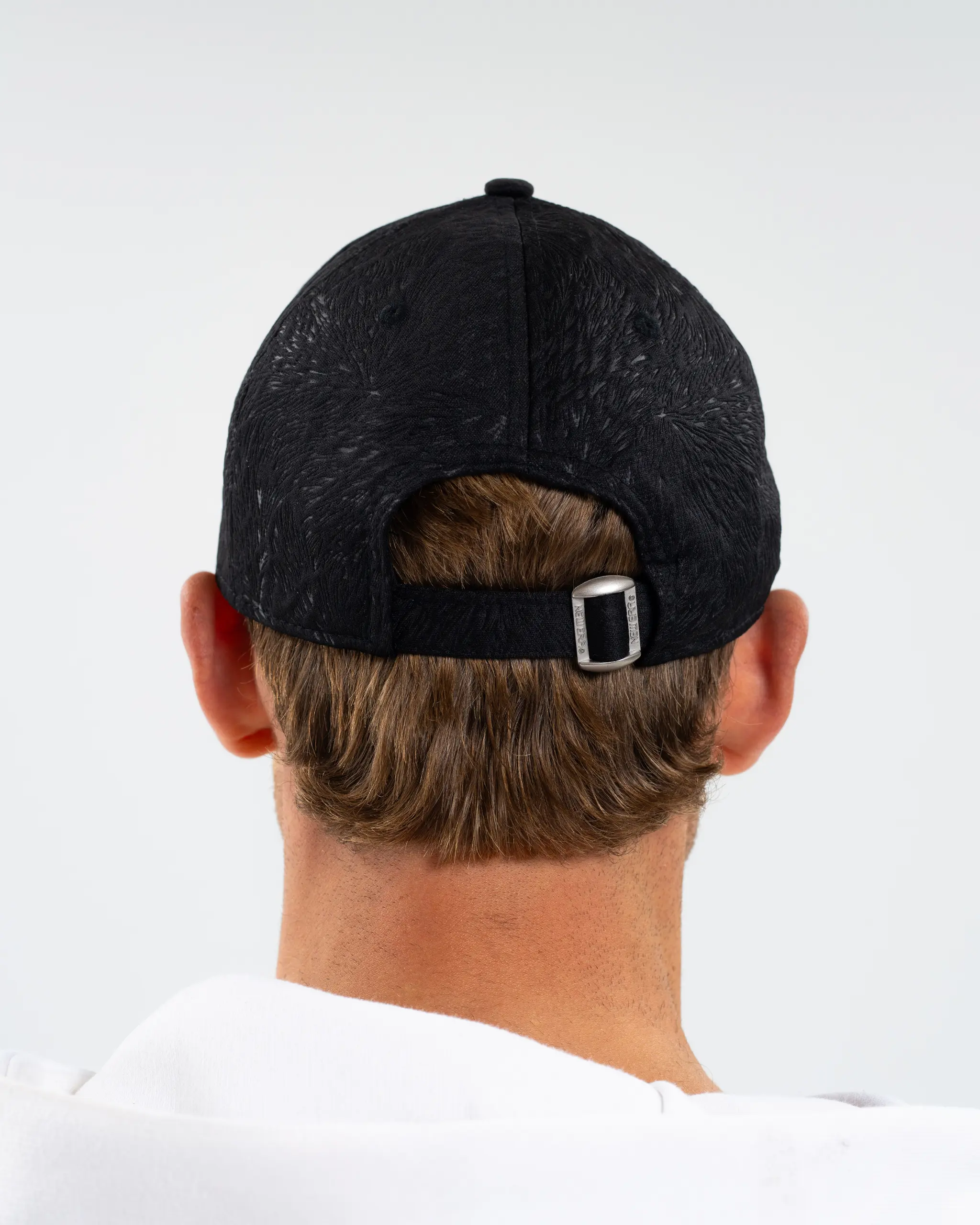 Newcastle United New Era Black Feather 9FORTY Adjustable Cap - Image 6