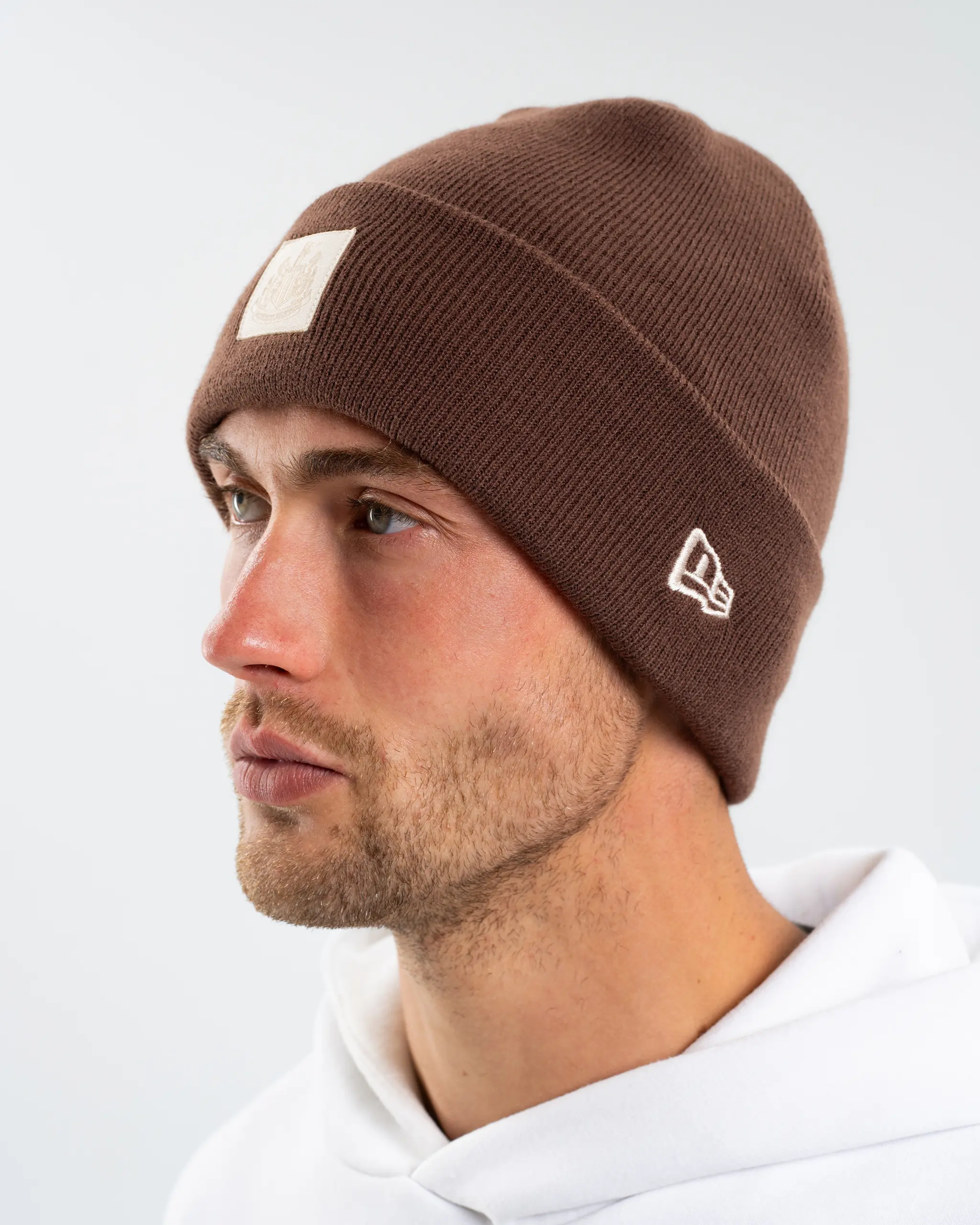 Newcastle United New Era Brown Beanie - Image 2