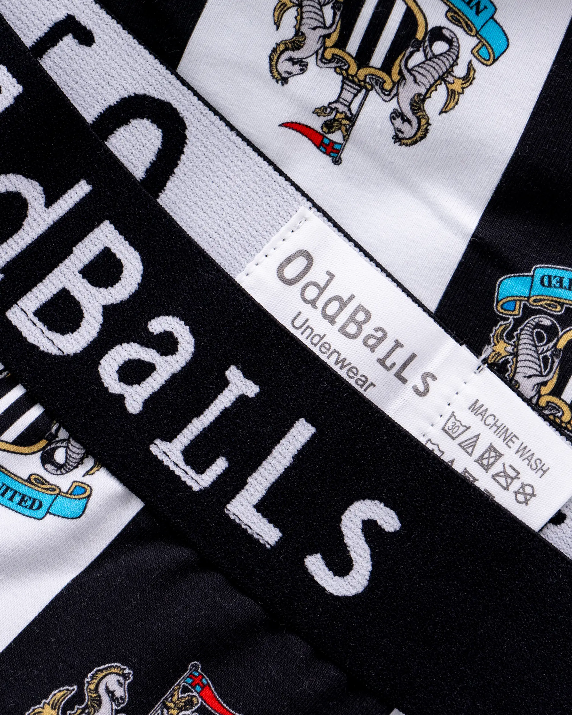Newcastle United OddBalls Men's Boxer Shorts - Image 3