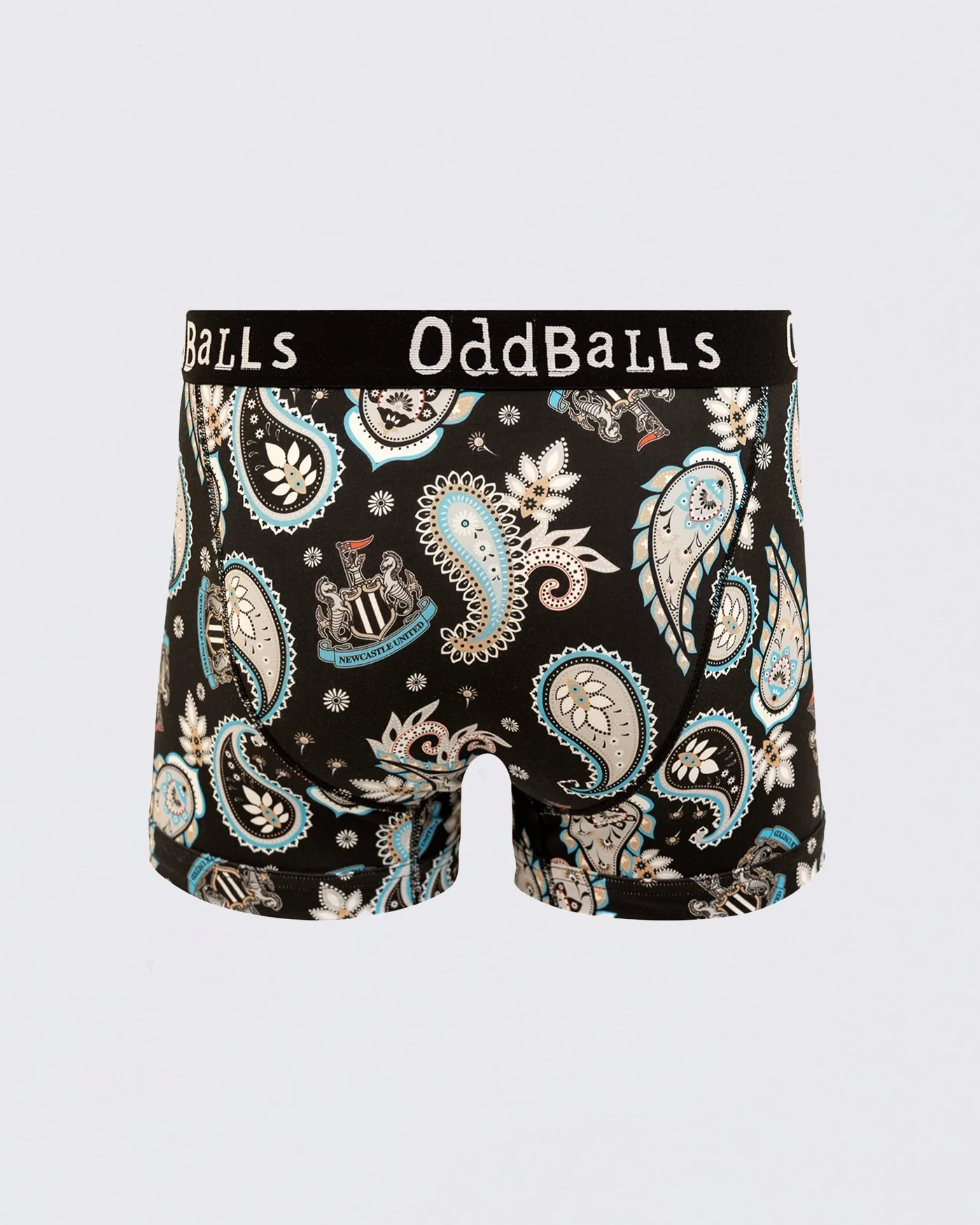Newcastle United OddBalls Men's Paisley Boxers - Image 2