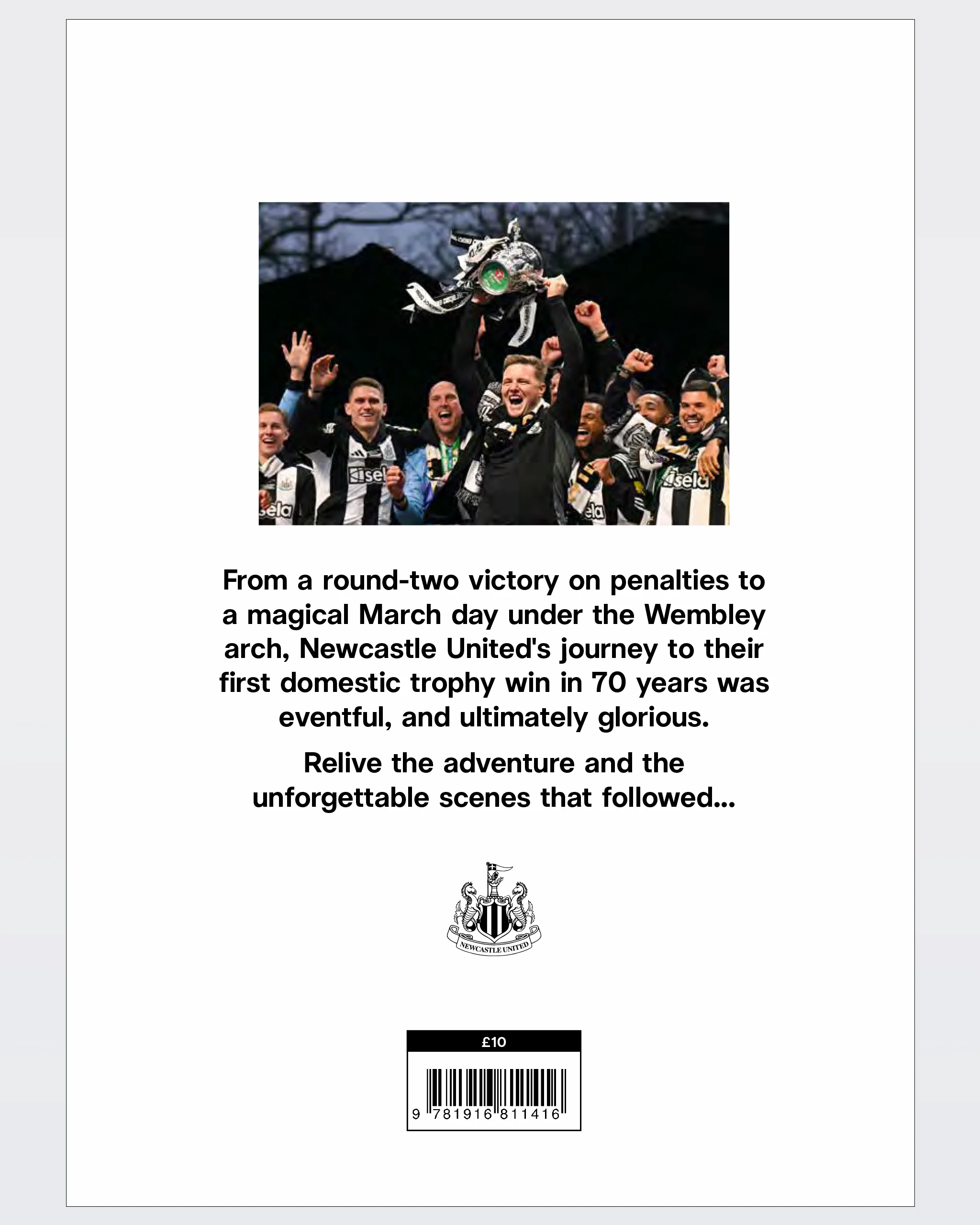 Newcastle United Official Carabao Cup Winners 24/25 Magazine - Image 8