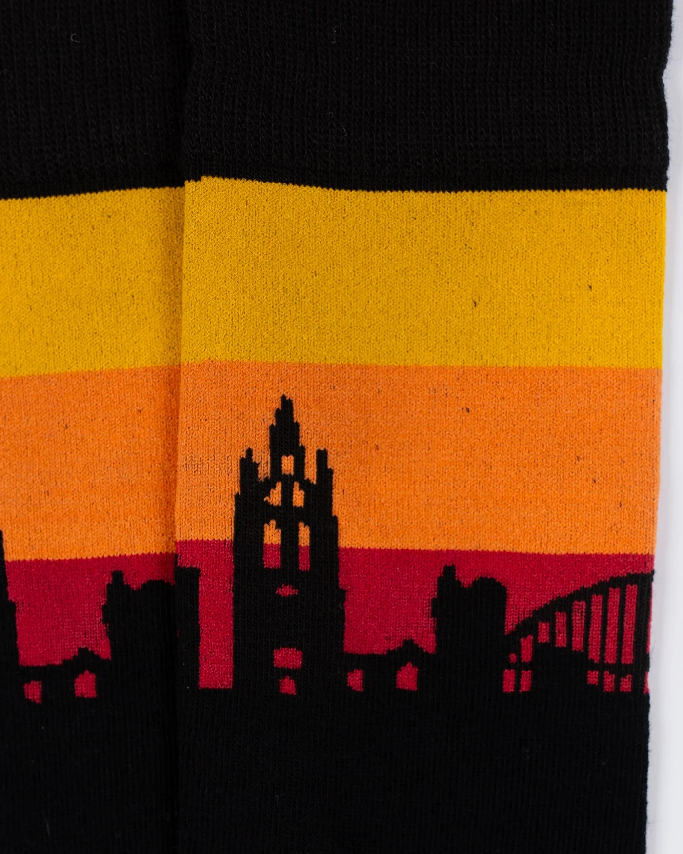 Newcastle United Orange Retro Socks - Image 4