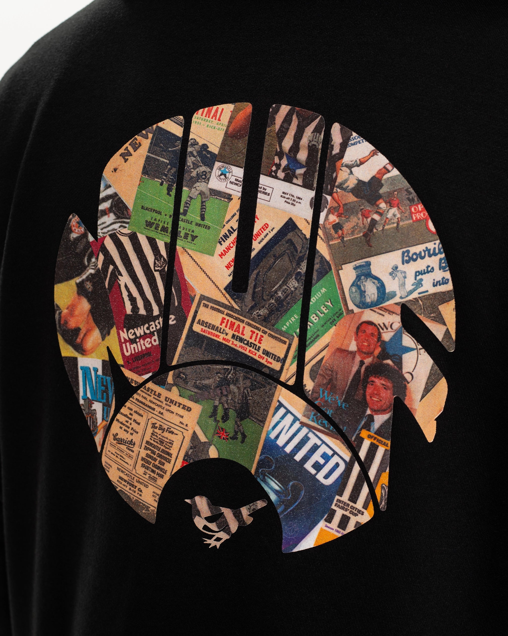 Newcastle United NUFC Programme Collection Hoodie - Image 4