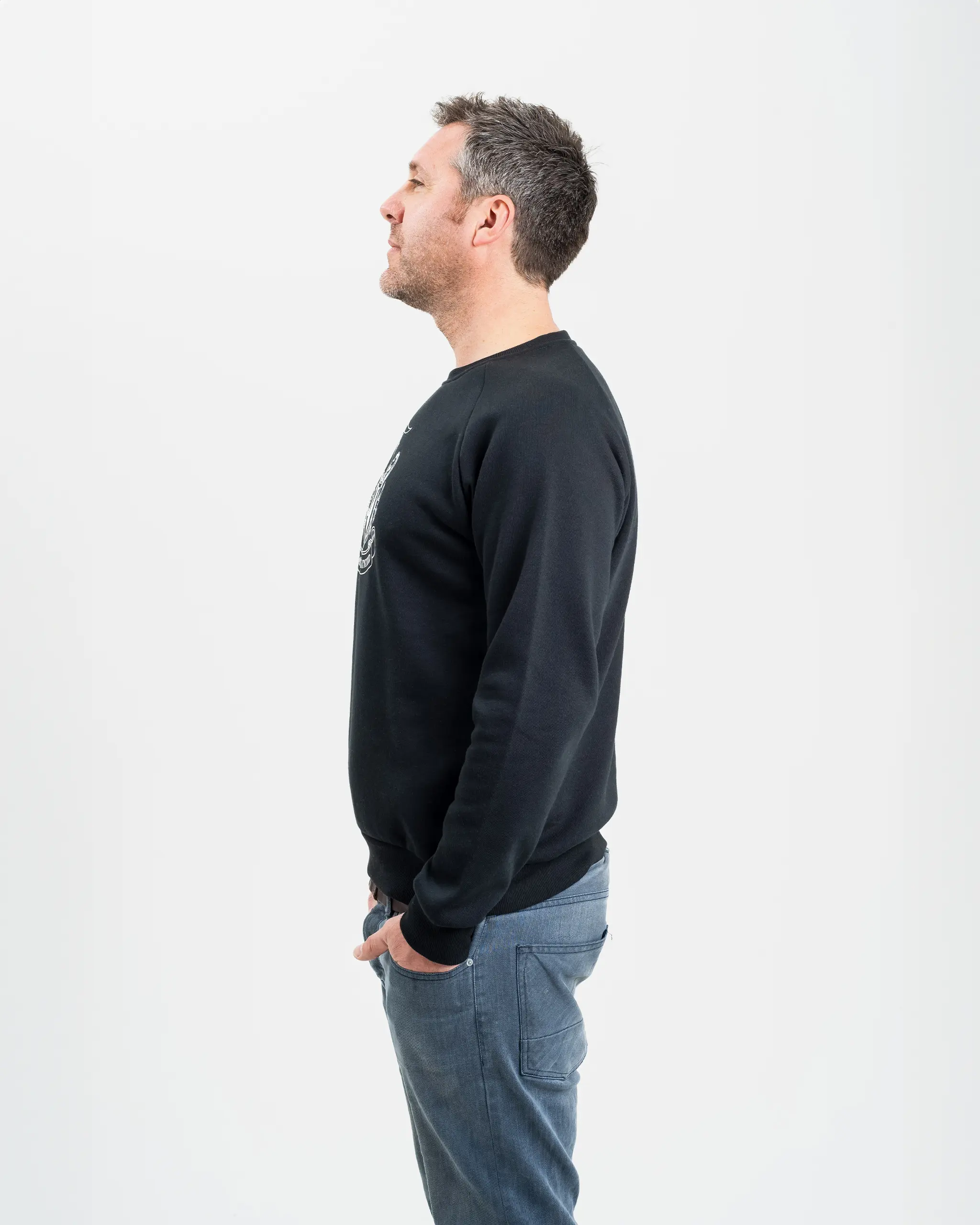 Newcastle United Raglan Sweatshirt - Image 4