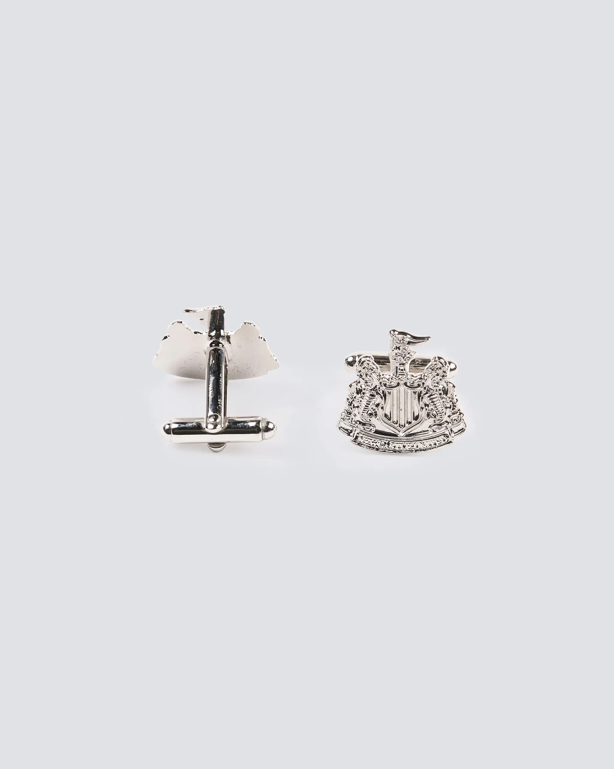 Newcastle United Silver Plated Cufflinks - Image 4