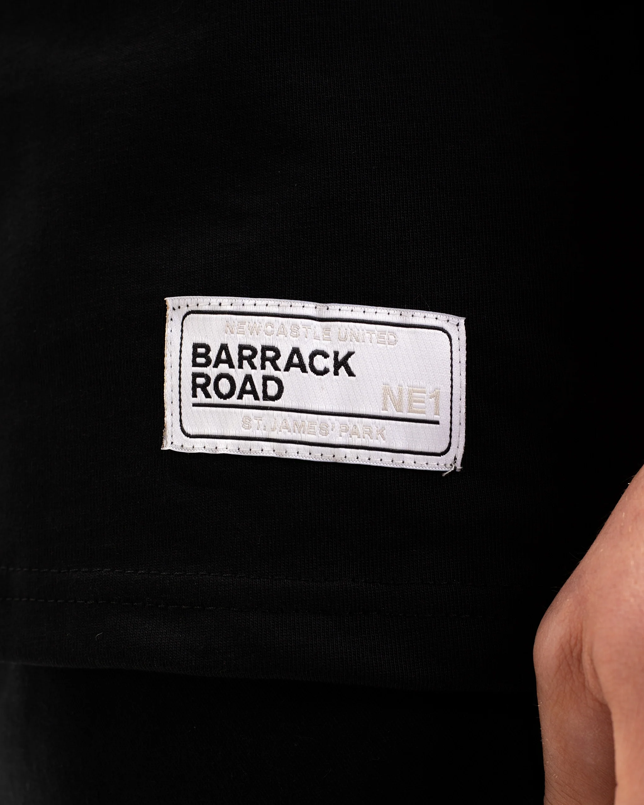 Newcastle United St. James' Park Black Graphic Sweater - Image 4