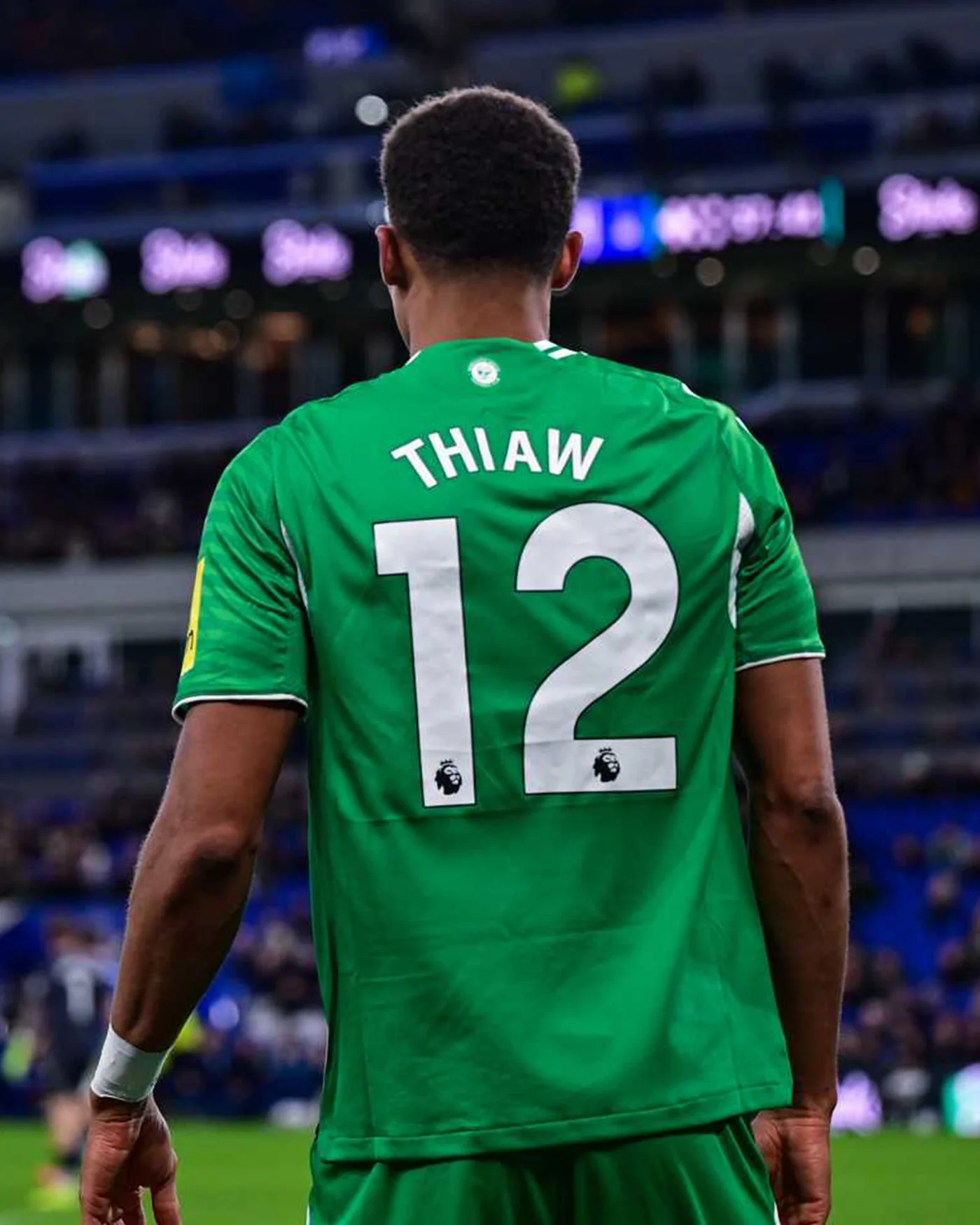 Newcastle United THIAW 25/26 Match Worn Shirt - Everton (A) - Image 4