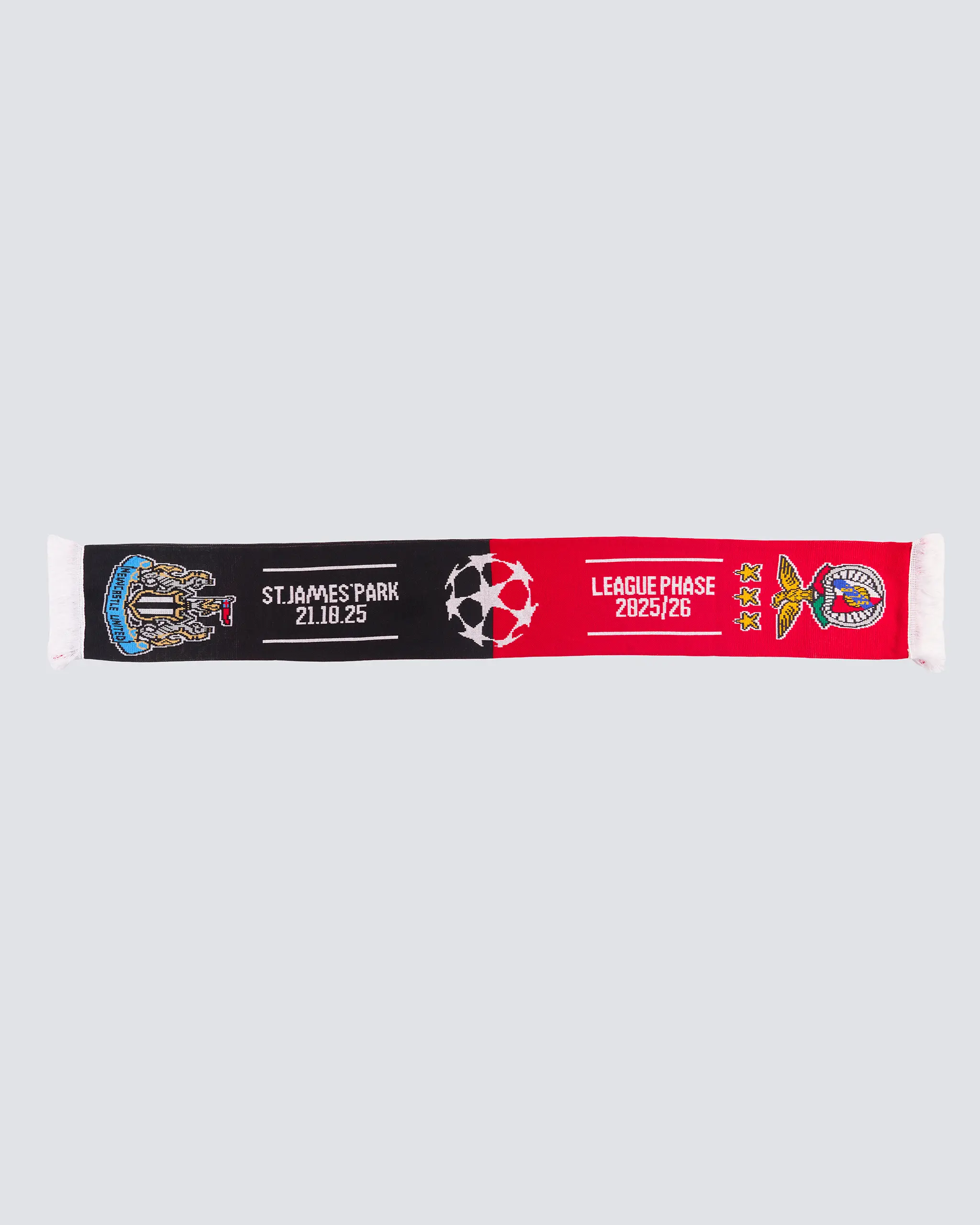 Newcastle United vs Benfica Scarf - Image 4