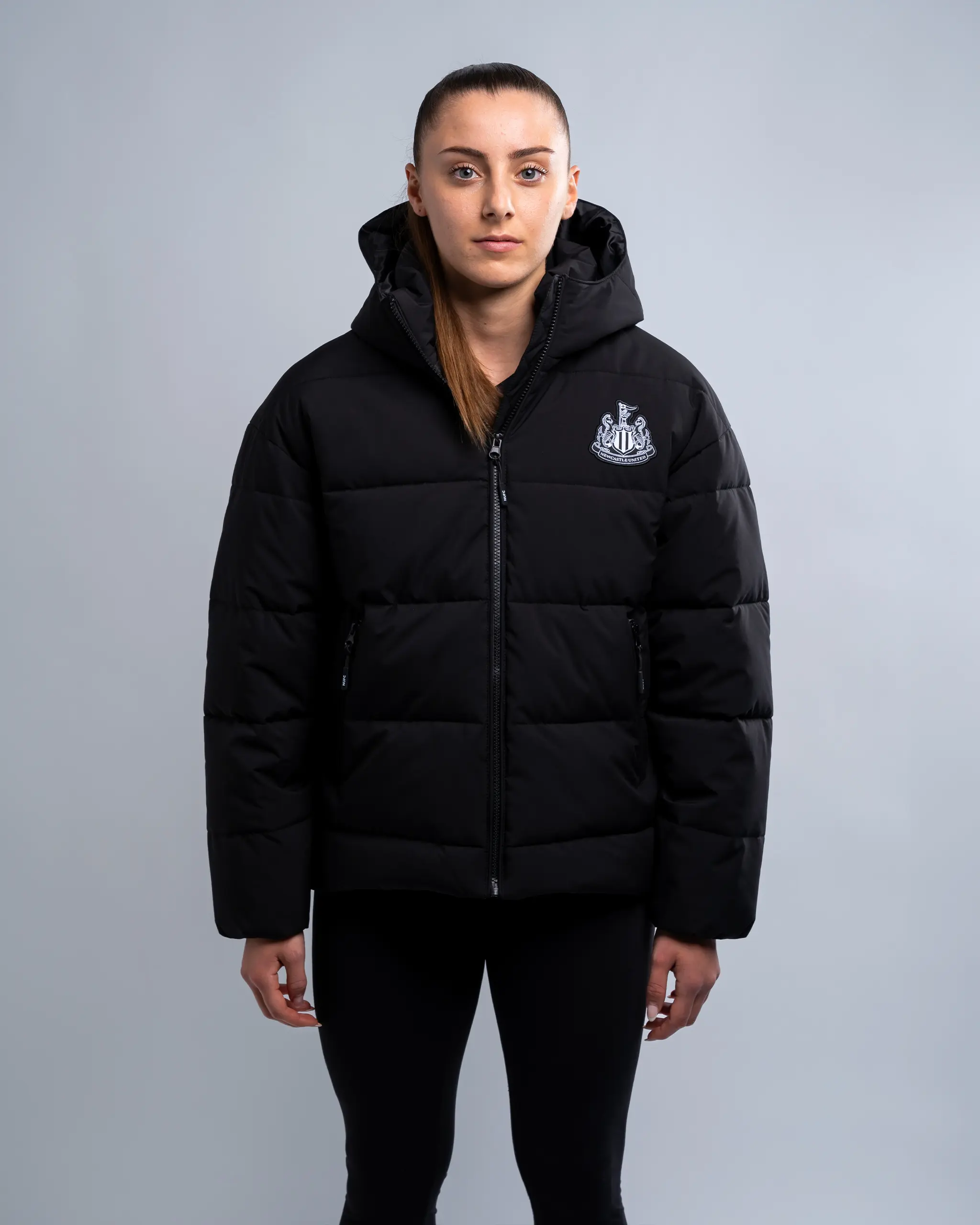 Newcastle United Women's Black Padded Jacket - Image 4
