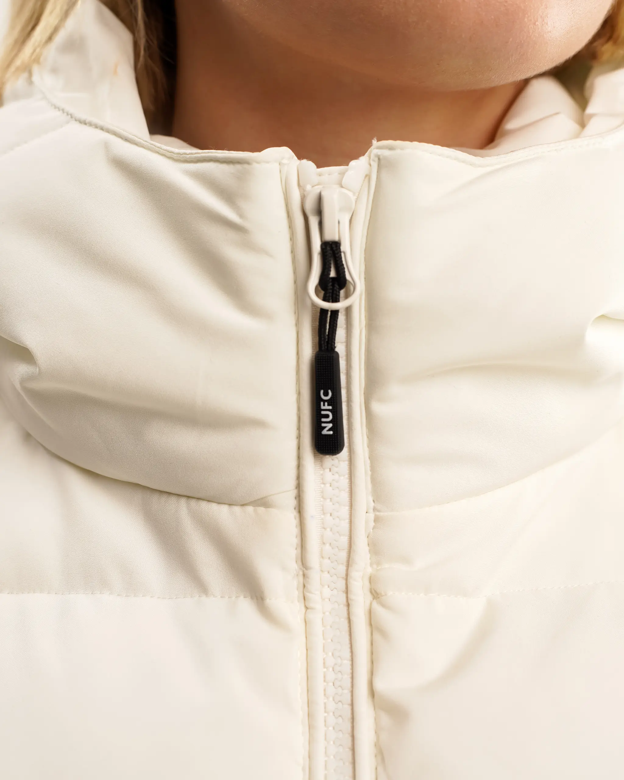 Newcastle United Women's White Padded Jacket - Image 4
