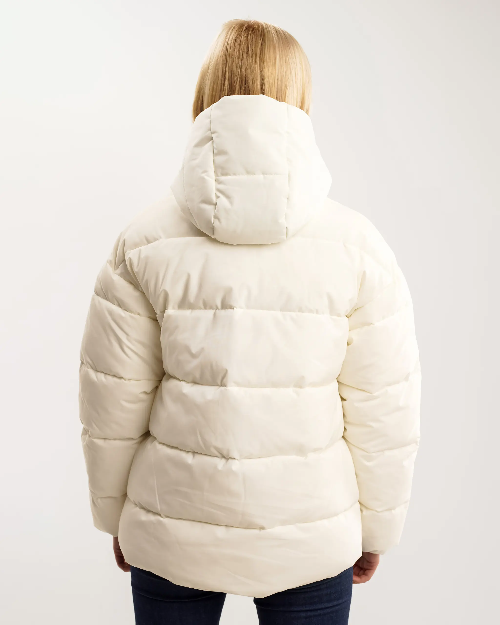 Newcastle United Women's White Padded Jacket - Image 8